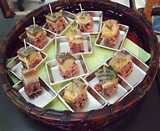 さば鮨のご試食