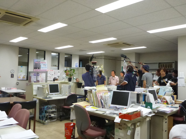 発明学会ビルで、「テレビ番組」の収録がありました！