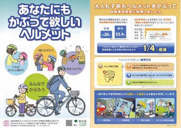 ヘルメットは大事！！
