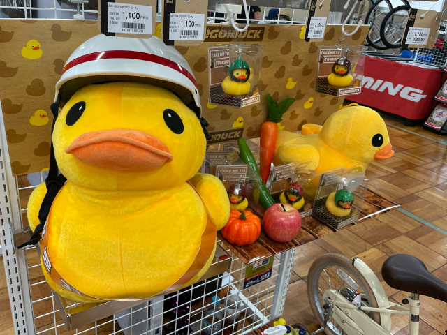 アサヒサイクルさんの展示会です