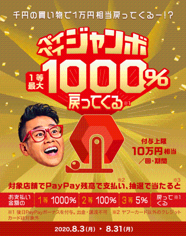ペイペイジャンボ！！その２